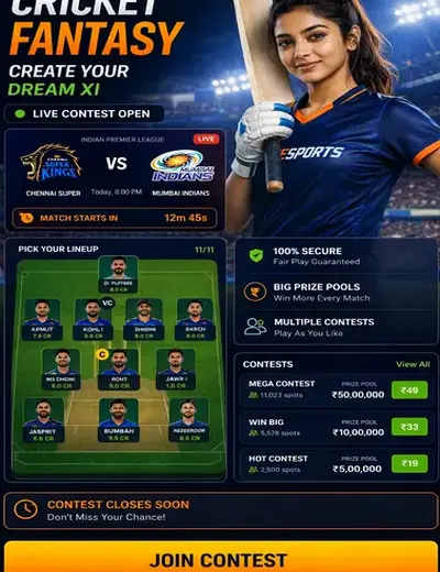 Atacadaoonline (atacadao online) fantasy cricket & matchday visual 3
